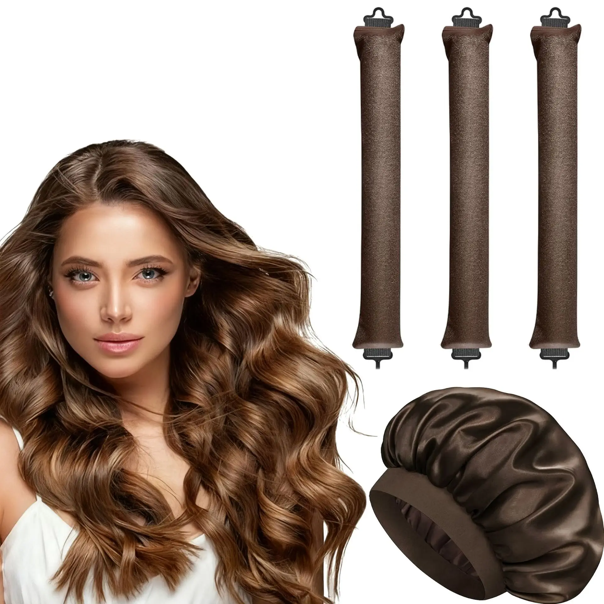 Cross-Border Heatless Curling Iron for Women Large Wave Hair Styling Tool - Image 37