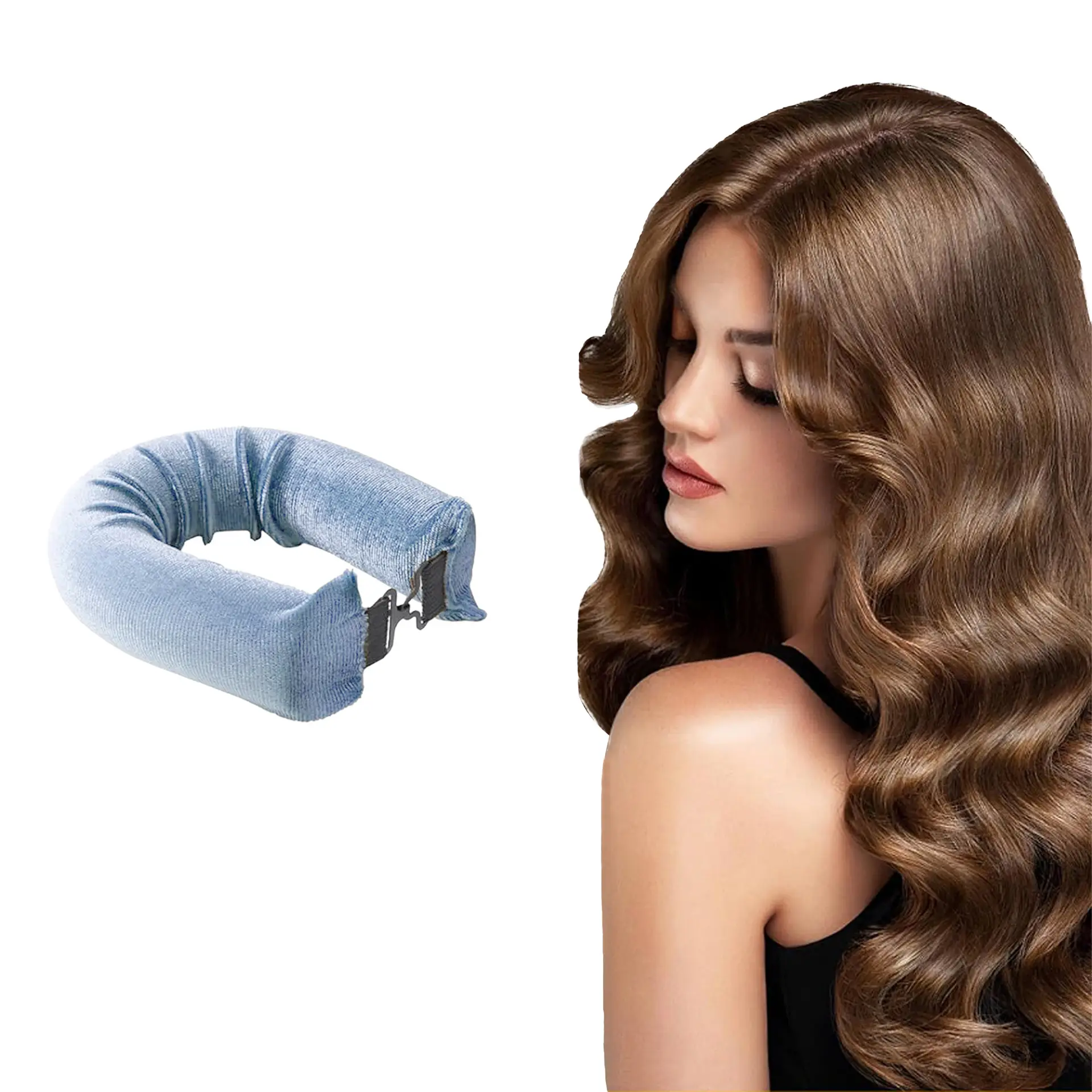 Cross-Border Heatless Curling Iron for Women Large Wave Hair Styling Tool - Image 4