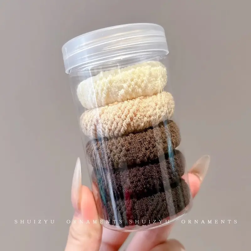 Black Disposable Rubber Bands for Girls 1000 Pack - Image 30