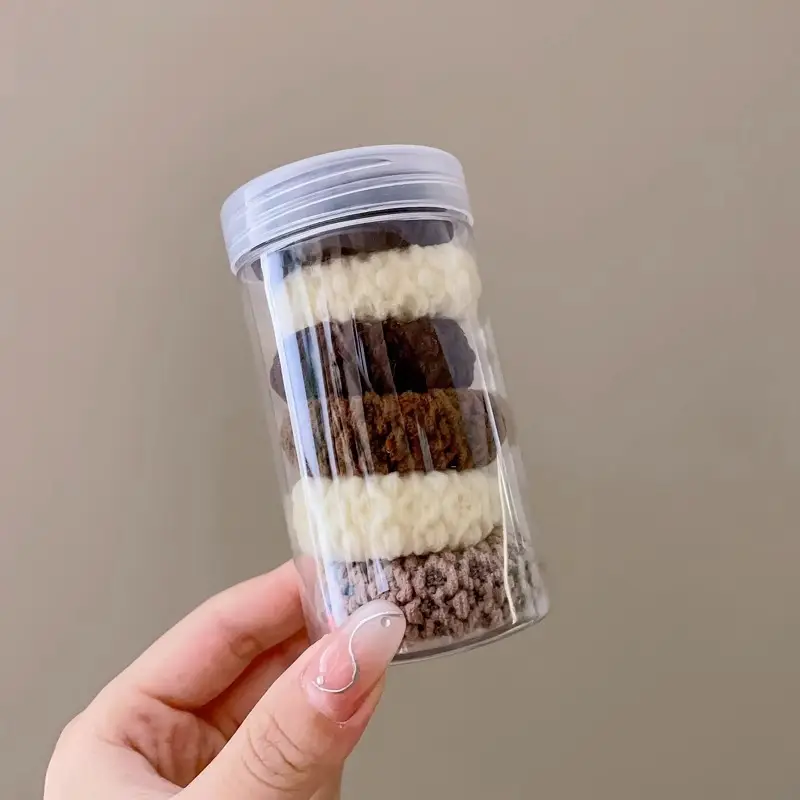 Black Disposable Rubber Bands for Girls 1000 Pack - Image 32