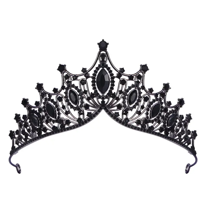 European Crystal Queen Crown for Girls Birthday Party Wedding - Image 10