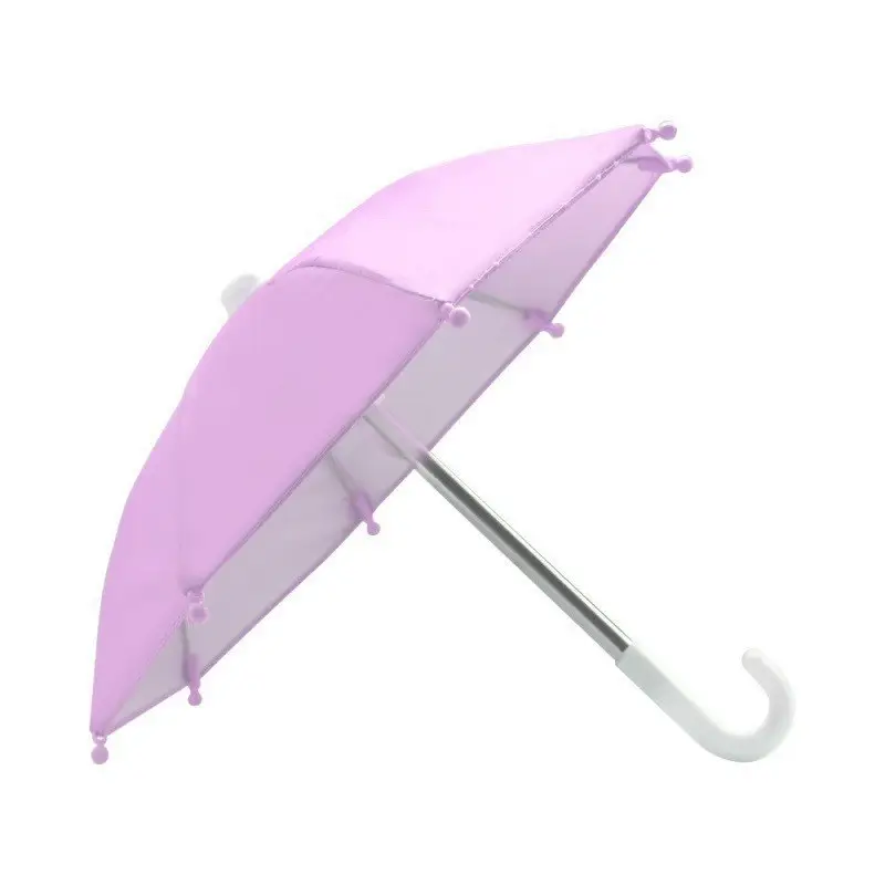 Toy Mini Umbrella for Car, Adhesive Base, Mini Sunshade Umbrella, Silver-Coated Sun Protection, Phone Umbrella, Wholesale Custom Logo