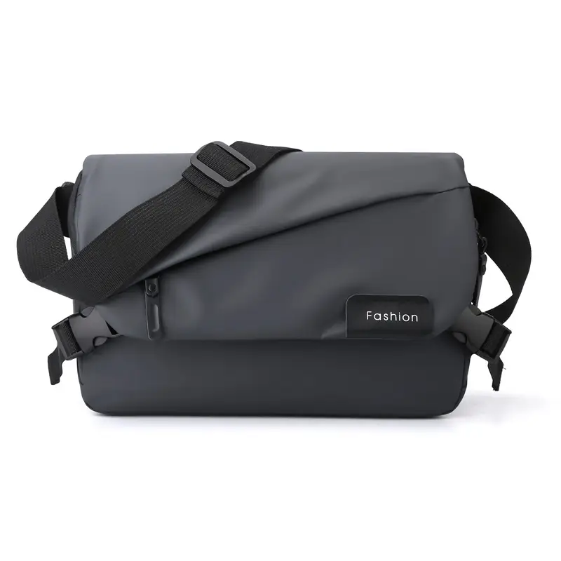 Men's Oxford Cloth Shoulder Bag Black Blue Fashion Business Travel - Image 2