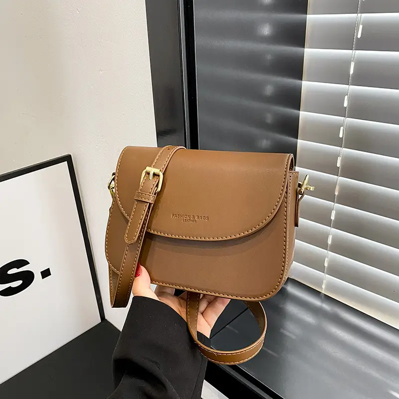 Brown Leather Crossbody Bag for Women 2026 - Image 5