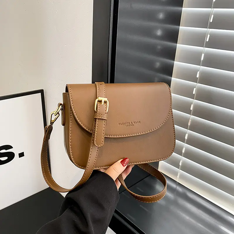 Brown Leather Crossbody Bag for Women 2026 - Image 6