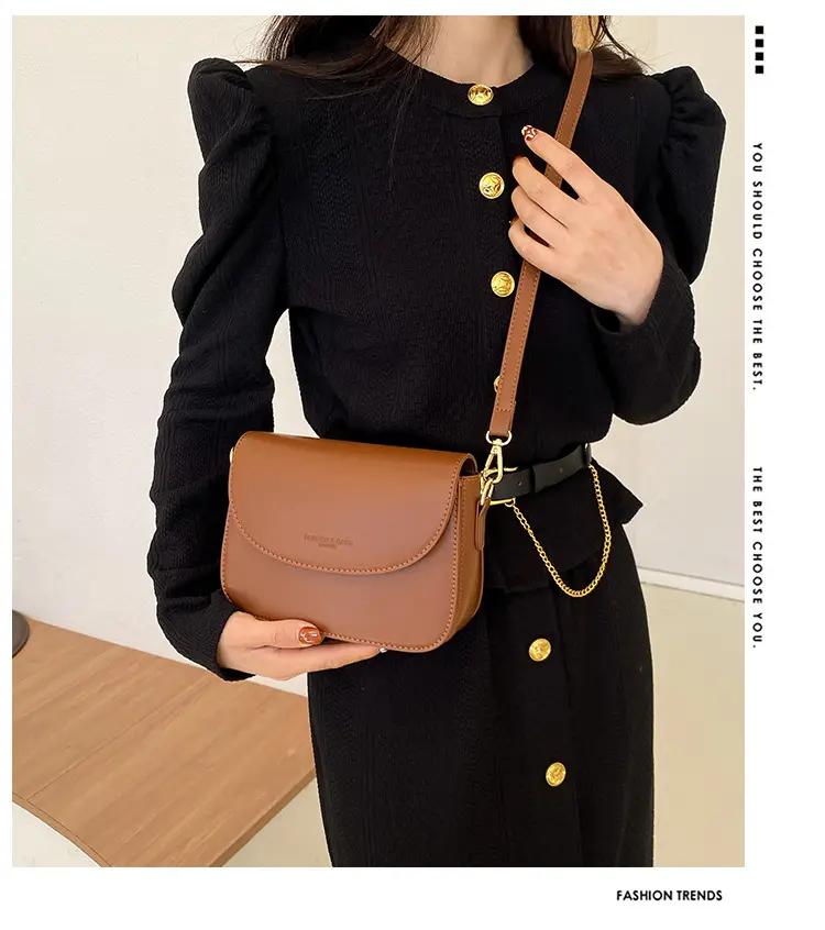 Brown Leather Crossbody Bag for Women 2026 — feature 2
