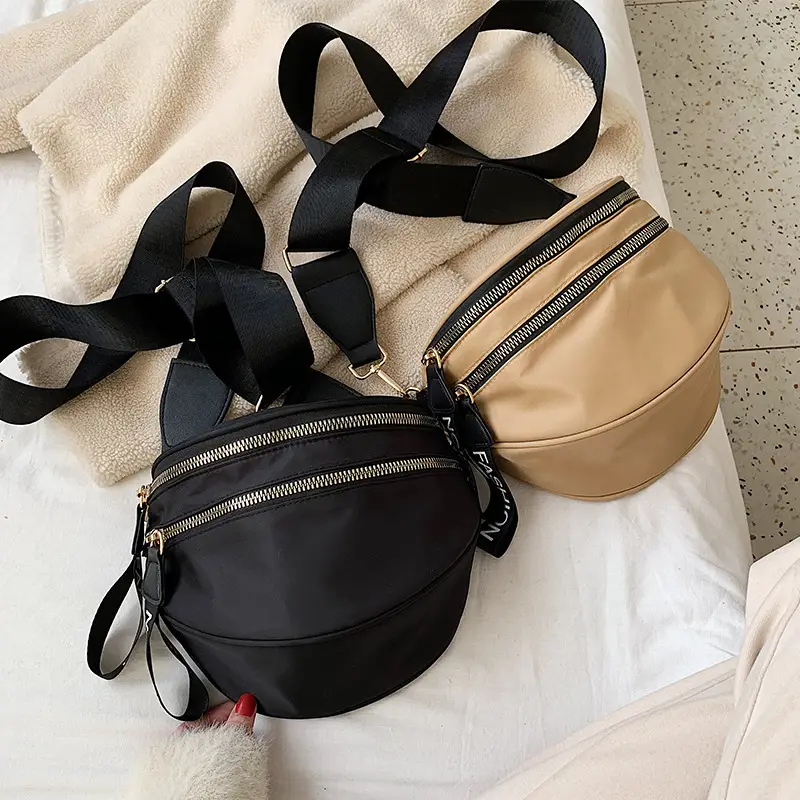 Black Nylon Crossbody Bag for Women 2026 - Image 4