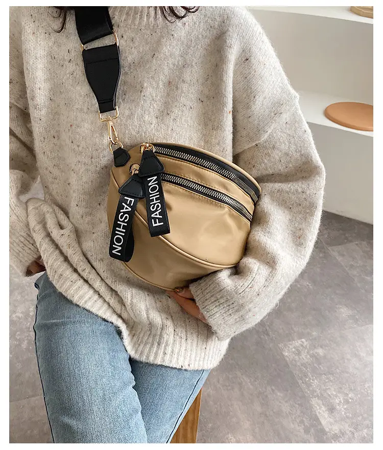 Black Nylon Crossbody Bag for Women 2026 — feature 14
