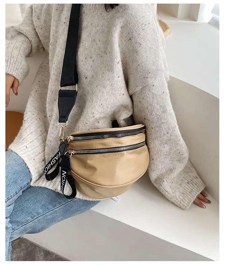 Black Nylon Crossbody Bag for Women 2026 — feature 16