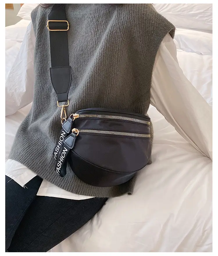 Black Nylon Crossbody Bag for Women 2026 — feature 17