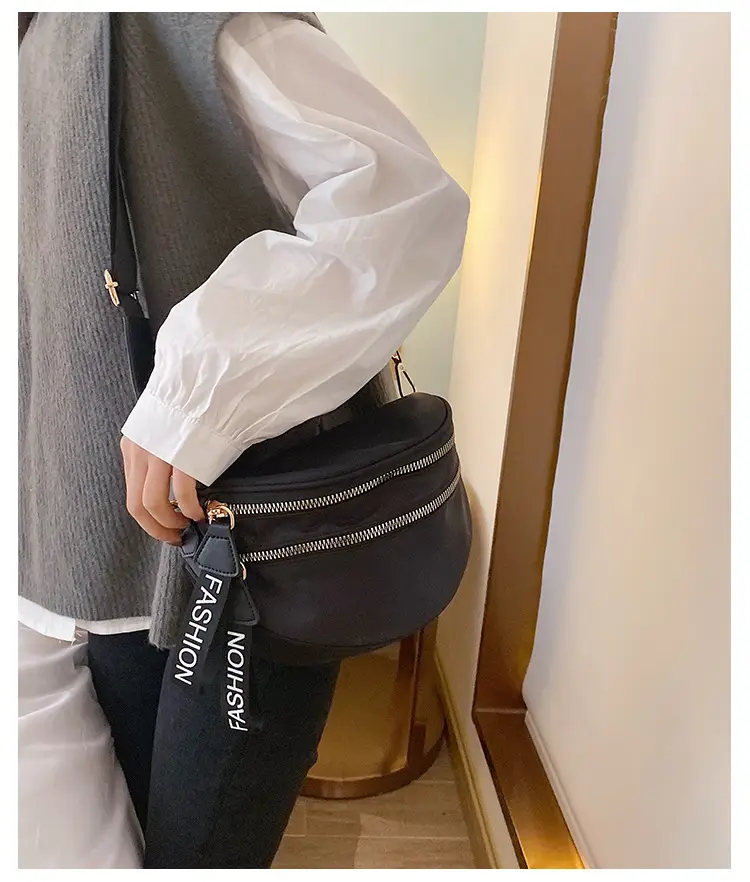Black Nylon Crossbody Bag for Women 2026 — feature 19