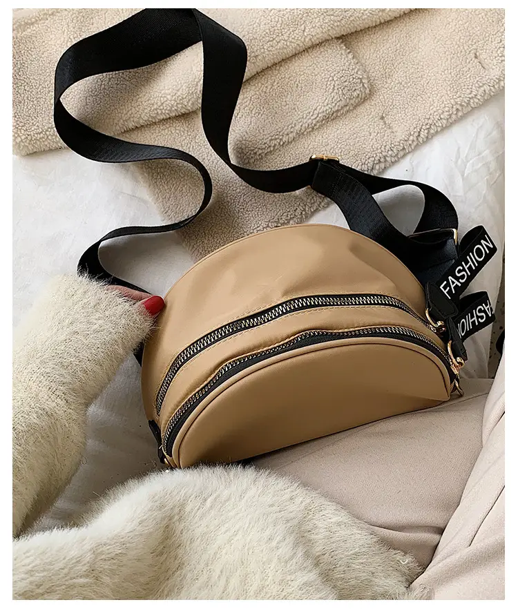 Black Nylon Crossbody Bag for Women 2026 — feature 25
