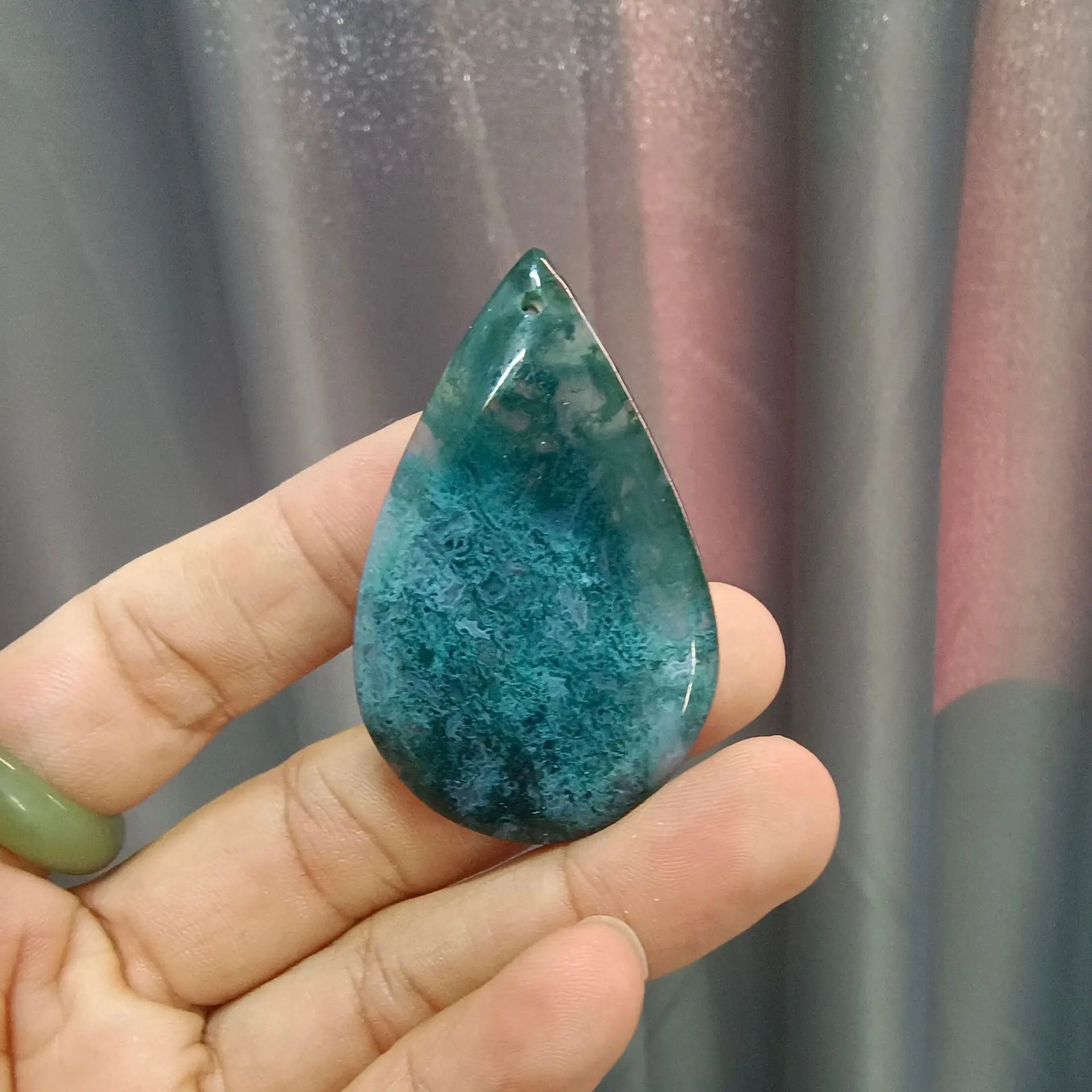 Natural Aquatic Ate Pendant Set of 5 - Image 4