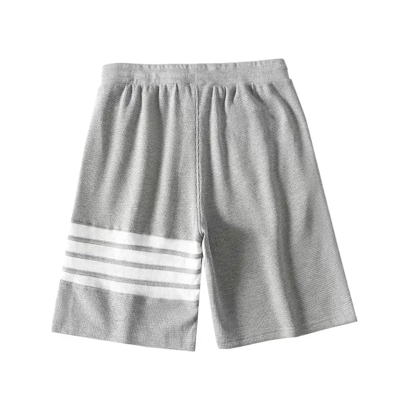 Casual Sports Pants Grey Striped for Youth Men - Image 8
