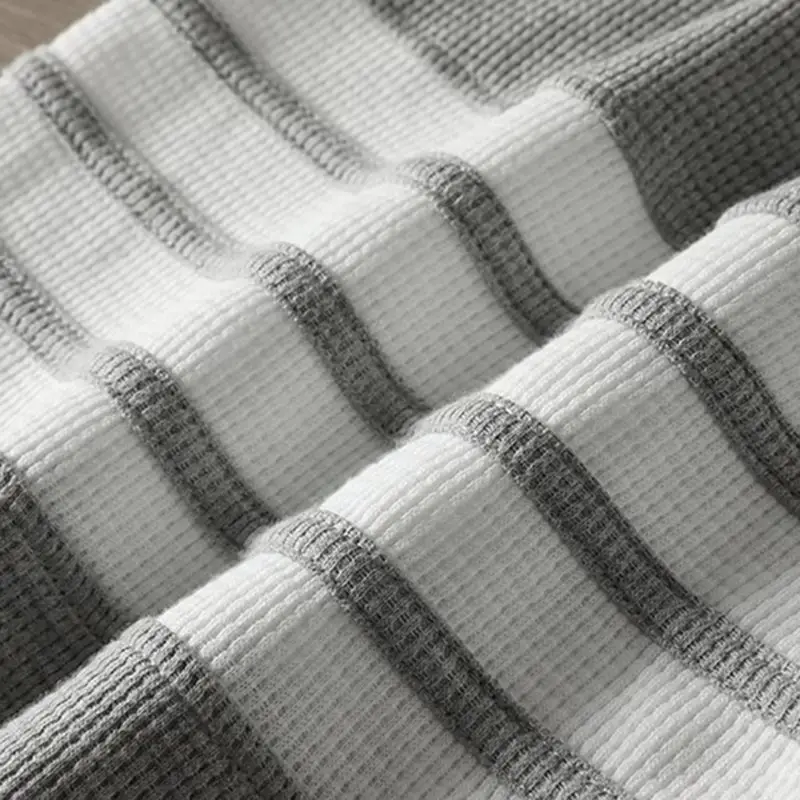 Casual Sports Pants Grey Striped for Youth Men — feature 10