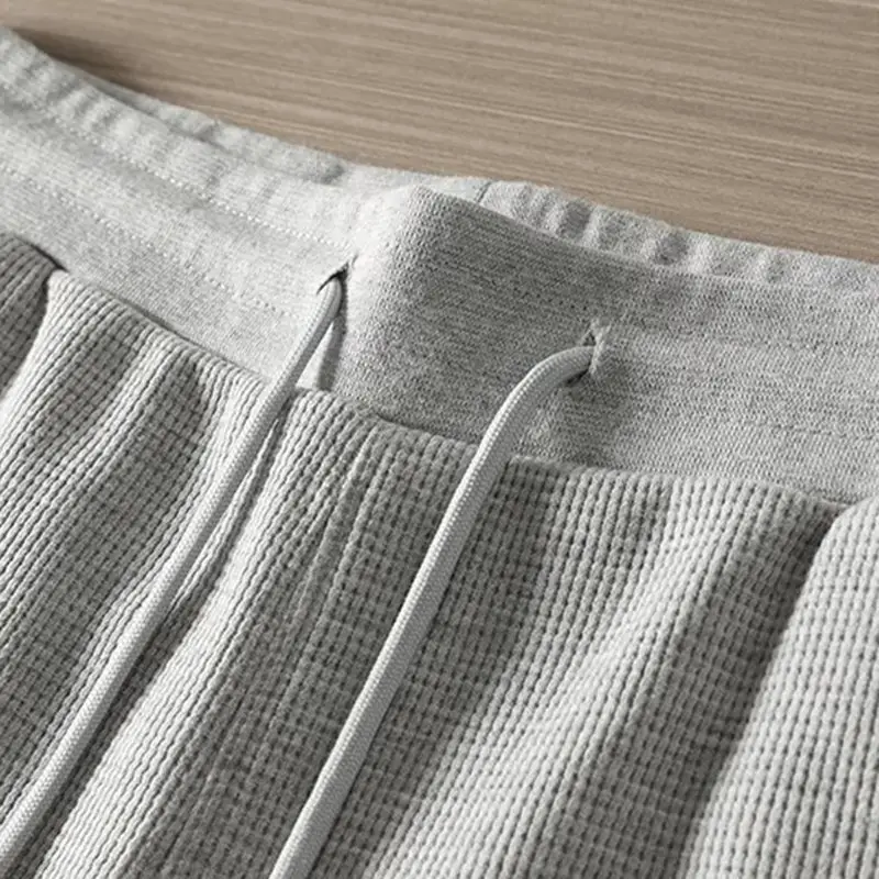 Casual Sports Pants Grey Striped for Youth Men — feature 6