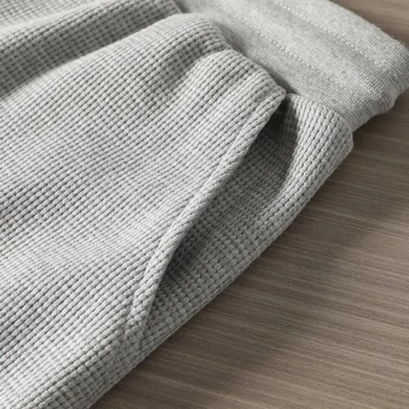 Casual Sports Pants Grey Striped for Youth Men — feature 7