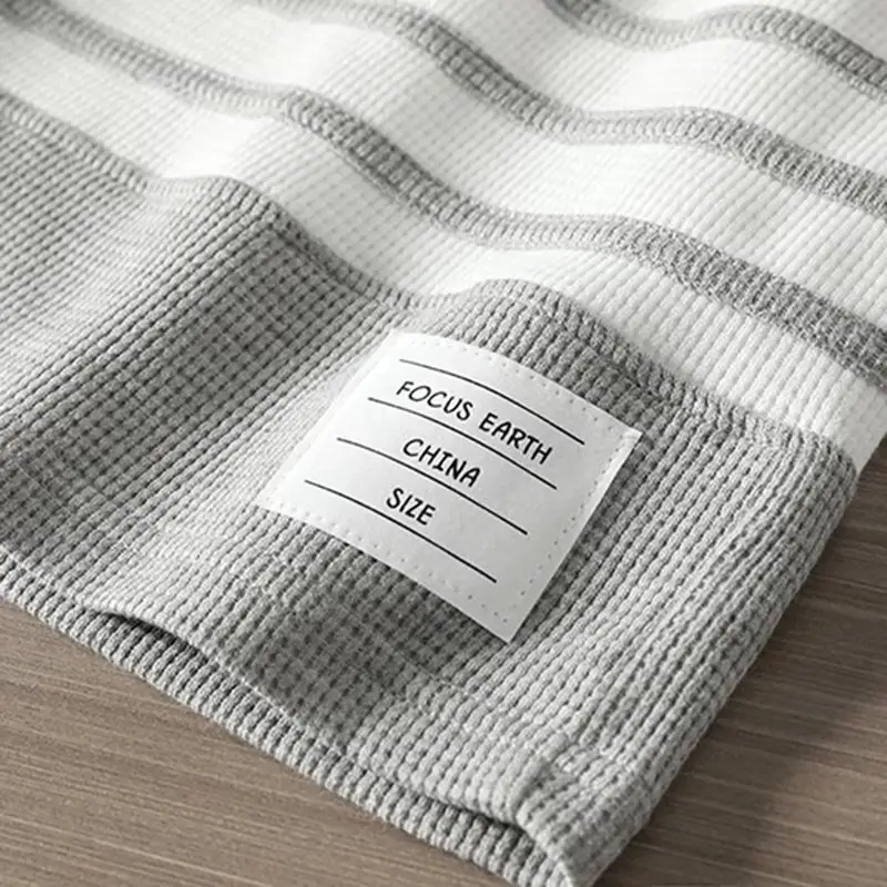 Casual Sports Pants Grey Striped for Youth Men — feature 8