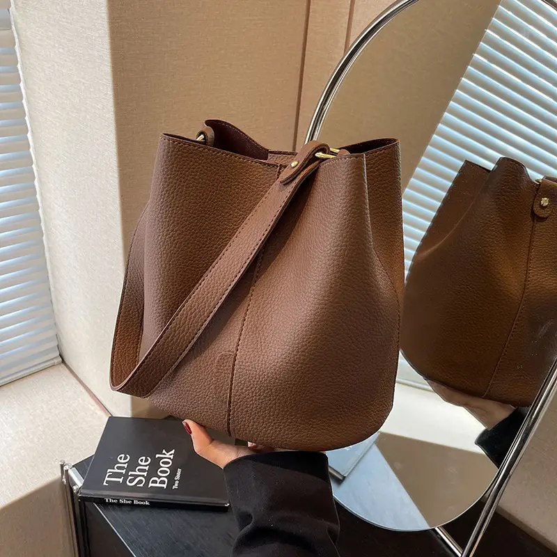 Black Underarm Bucket Bag for Women 2026 - Image 2