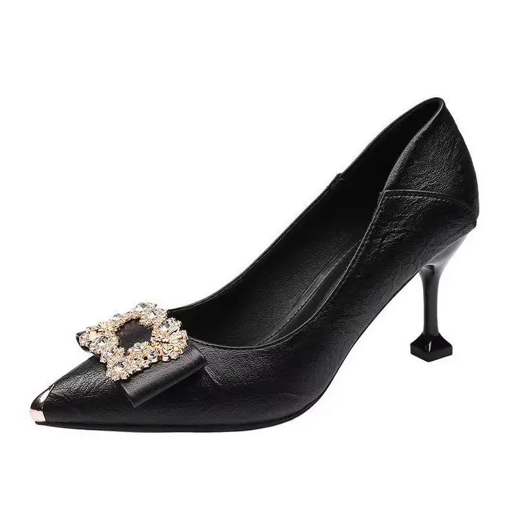 Women's Elegant Pointed Stiletto Heels in Soft Leather - Image 6