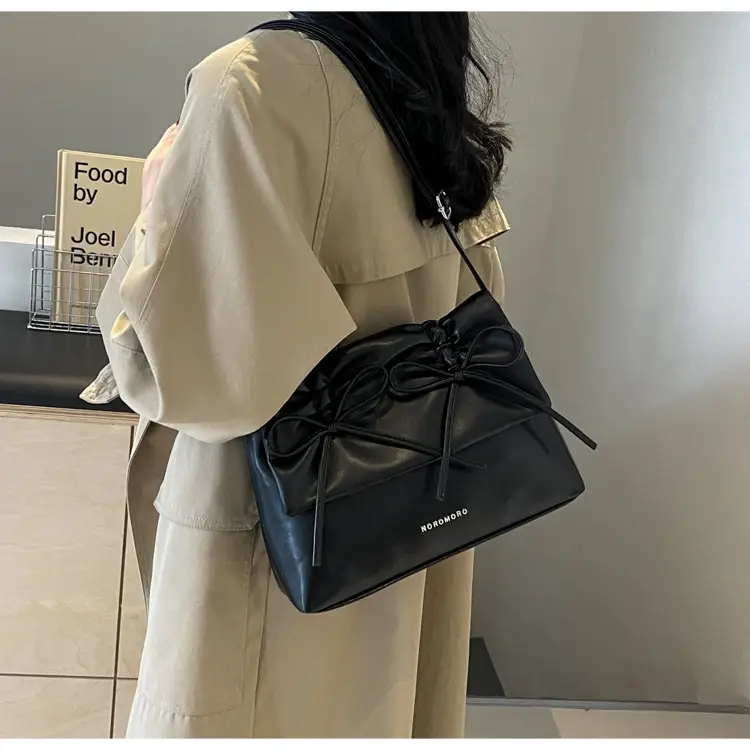 Silver Underarm Bag for Women Large Capacity Autumn Winter — feature 21