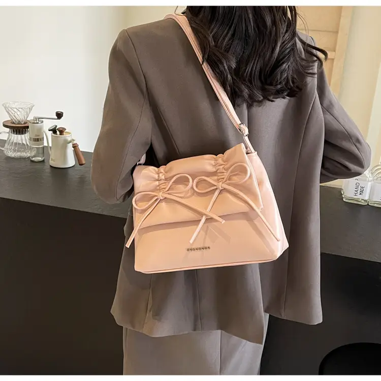 Silver Underarm Bag for Women Large Capacity Autumn Winter — feature 25