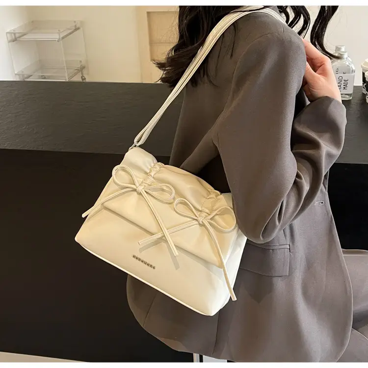 Silver Underarm Bag for Women Large Capacity Autumn Winter — feature 28