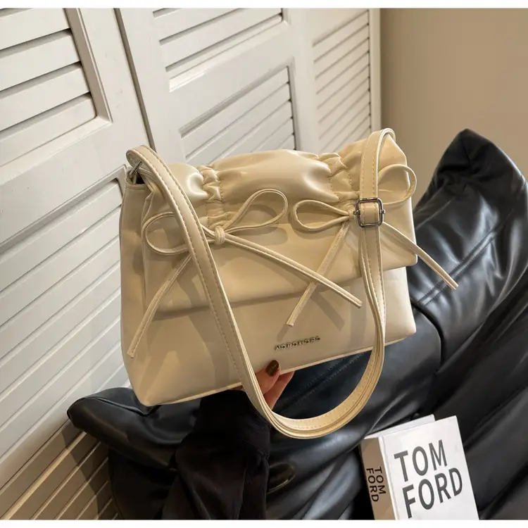 Silver Underarm Bag for Women Large Capacity Autumn Winter — feature 35