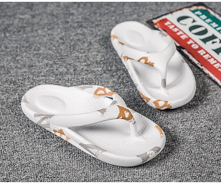 2024 Green Printed Women's Beach Flip Flops — feature 27
