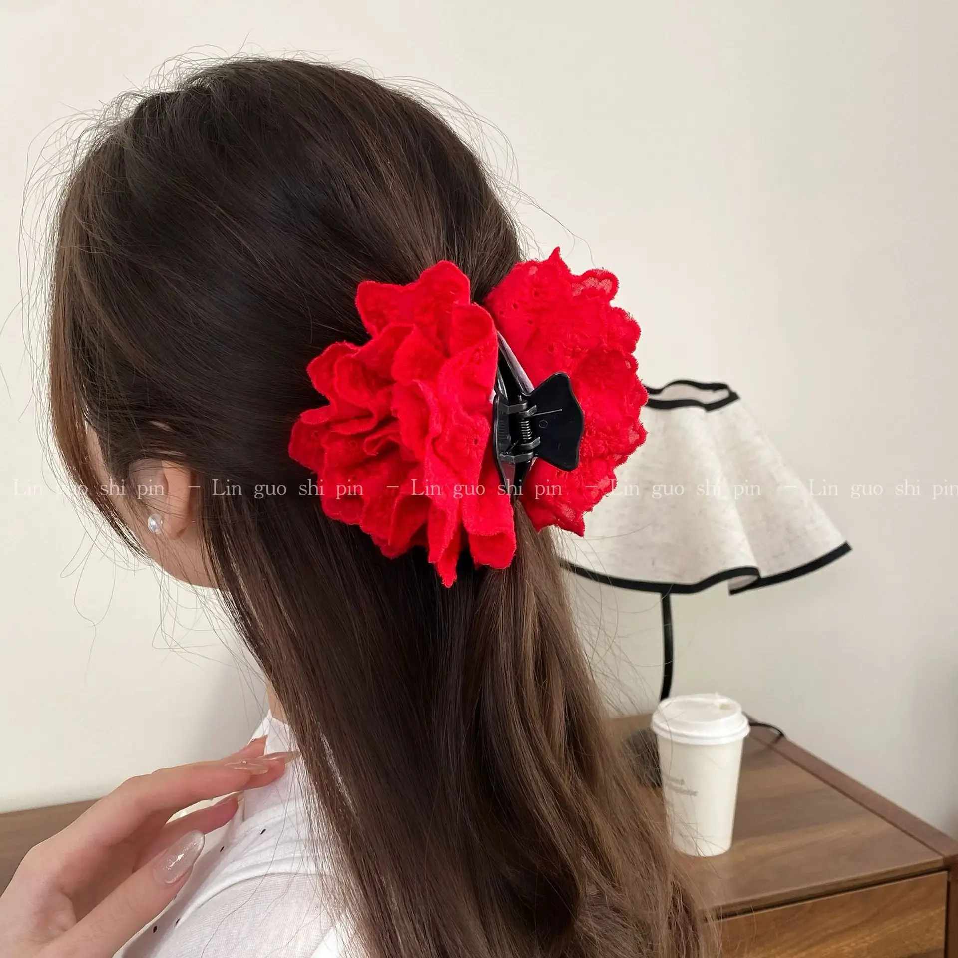 Purple Rose Hairpin Disc for Women Large Grab - Image 17