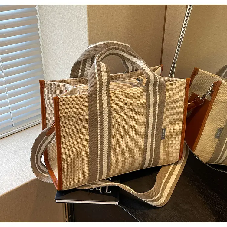 Women Canvas Tote Bag Large Capacity Crossbody Winter Autumn — feature 24