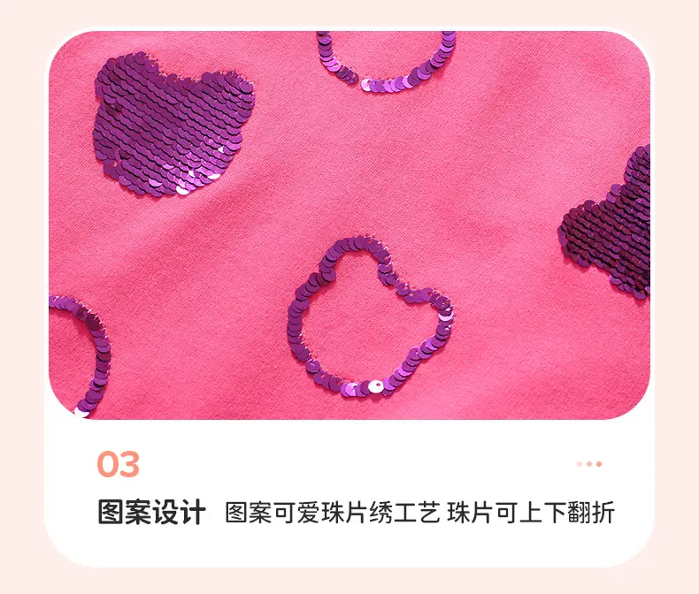 Little Girls Heart Embroidered Pink Summer Dress — feature 11