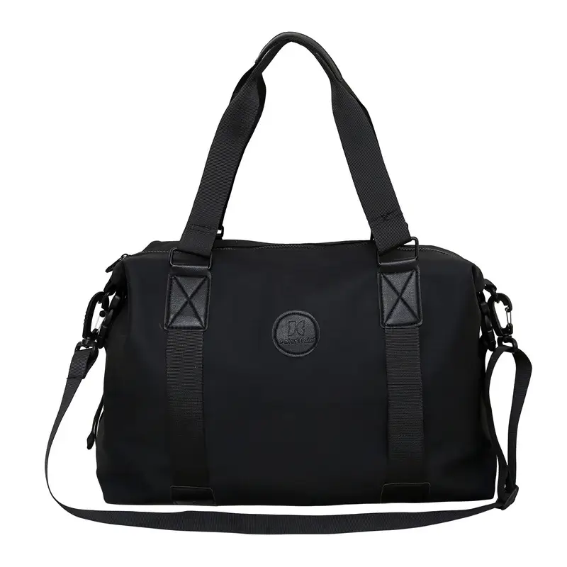 Women's Black Oxford Cloth Tote Bag Large Capacity Spring Summer - Image 10