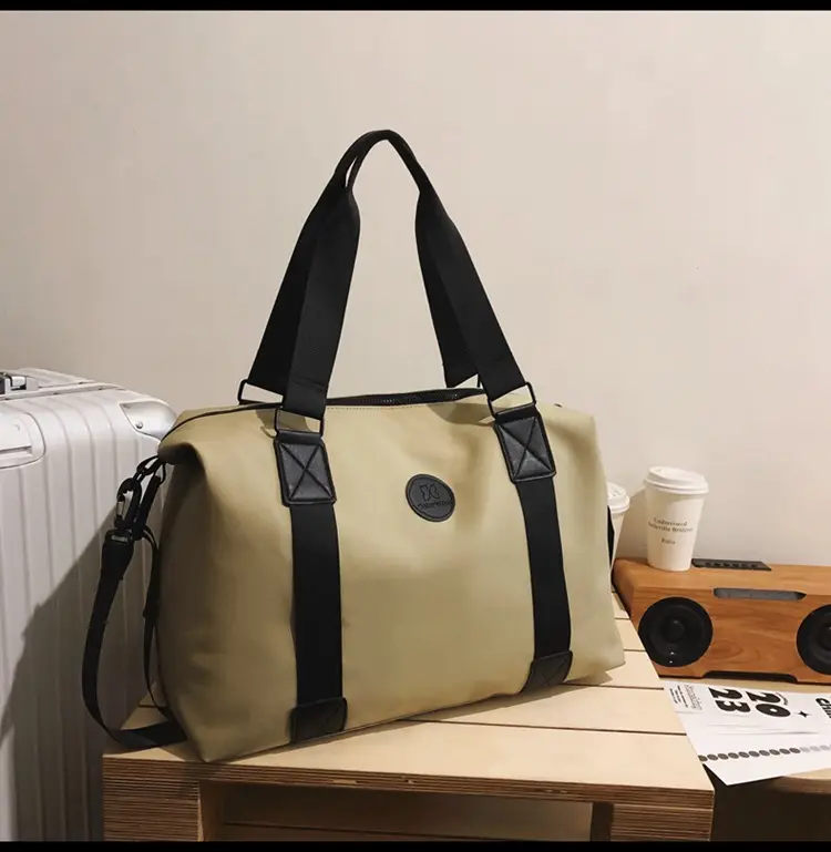 Women's Black Oxford Cloth Tote Bag Large Capacity Spring Summer — feature 29