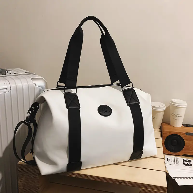 Women's Black Oxford Cloth Tote Bag Large Capacity Spring Summer - Image 2
