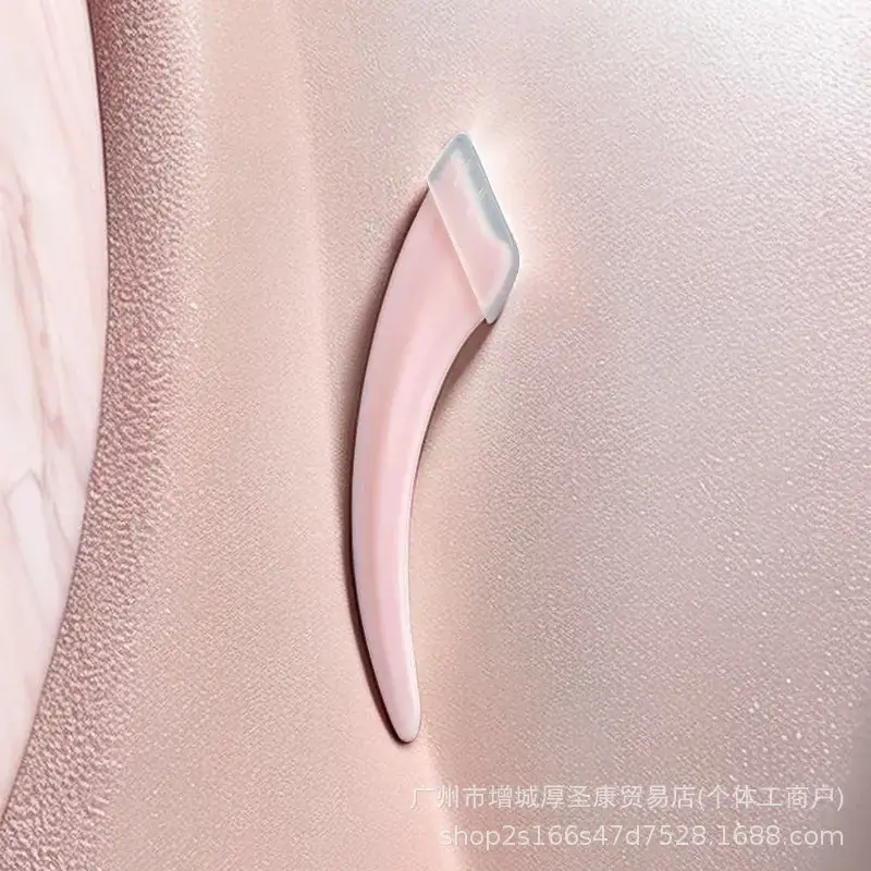 Pink Eyebrow Trimmer Knife with Comb for Women - Image 10
