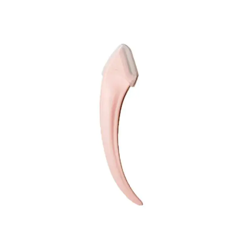 Pink Eyebrow Trimmer Knife with Comb for Women - Image 13