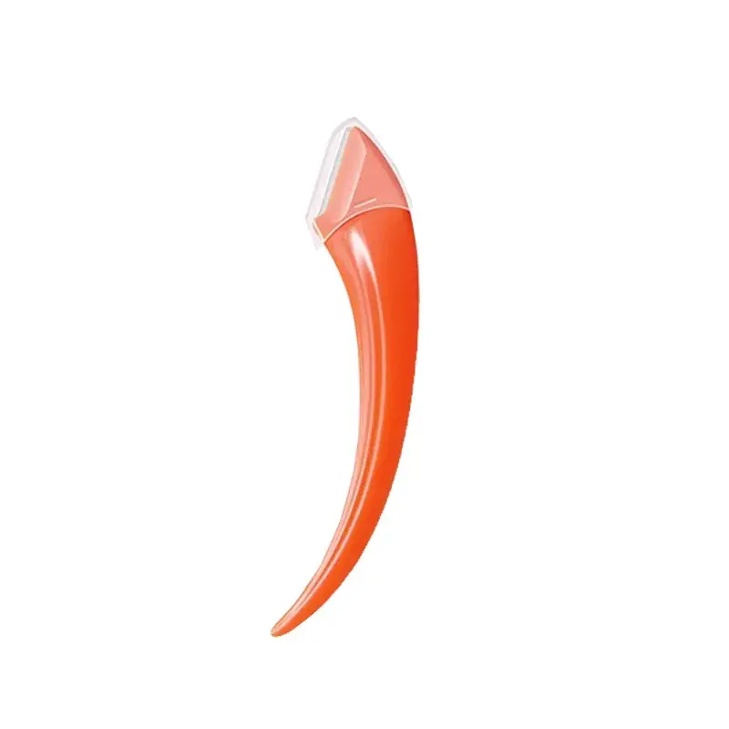 Pink Eyebrow Trimmer Knife with Comb for Women - Image 15