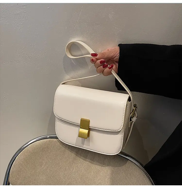 Brown Leather Messenger Bag for Women Autumn Winter — feature 20