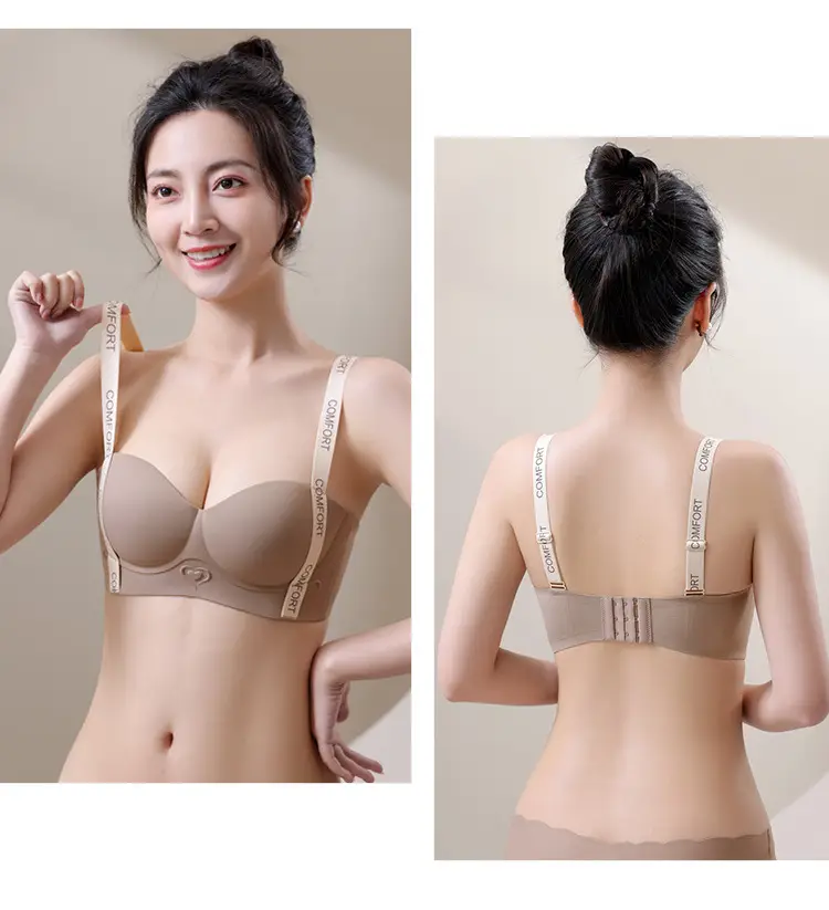 Maillard Push-Up Bra Women's Seamless Soft Support Lifting — feature 12