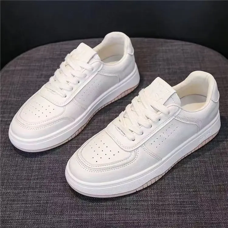 White Student Platform Casual Shoes 2024 — feature 2