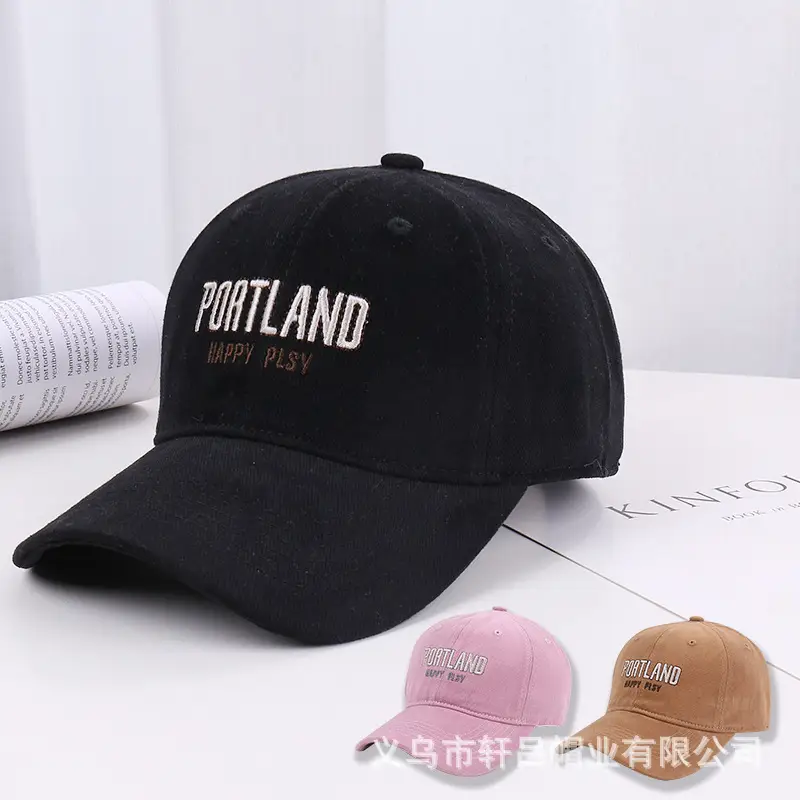 Women's Pink Letter Baseball Cap with Sun Hat Design - Image 9