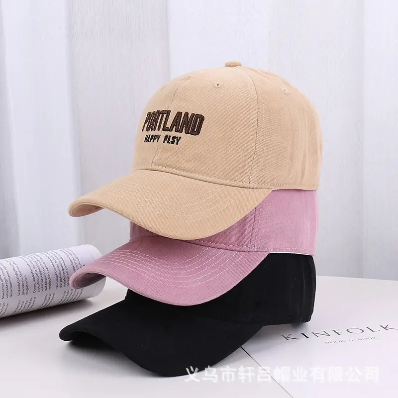 Women's Pink Letter Baseball Cap with Sun Hat Design - Image 11