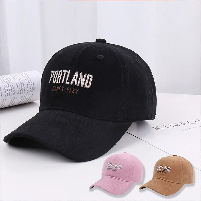 Women's Pink Letter Baseball Cap with Sun Hat Design — feature 16