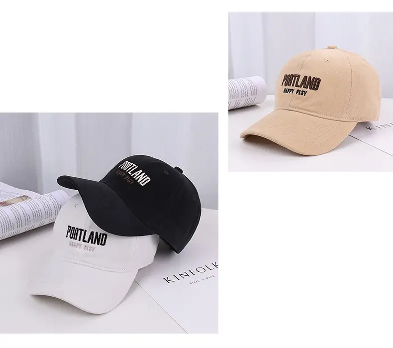 Women's Pink Letter Baseball Cap with Sun Hat Design — feature 18