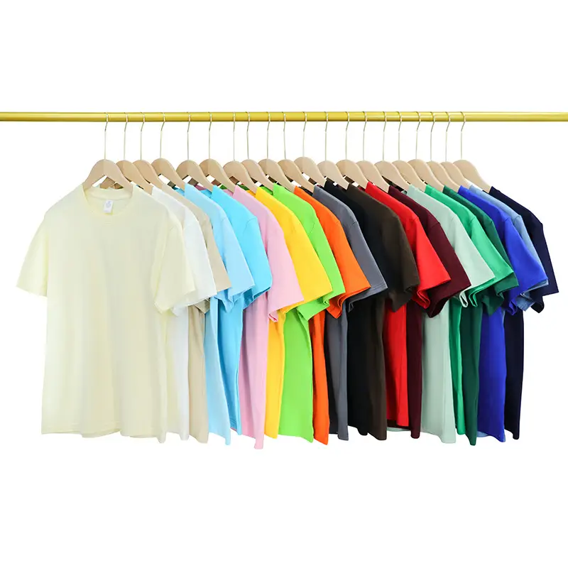 Men 2024 Black Cotton T-Shirt Round Neck Short Sleeve - Image 22