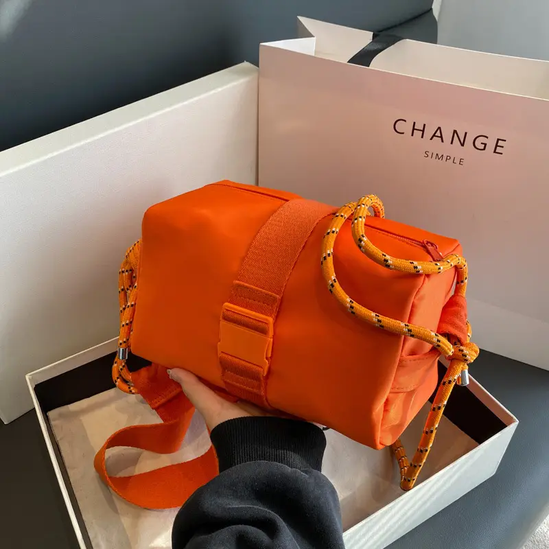 Orange Crossbody Bag Women 2026 Style - Image 2
