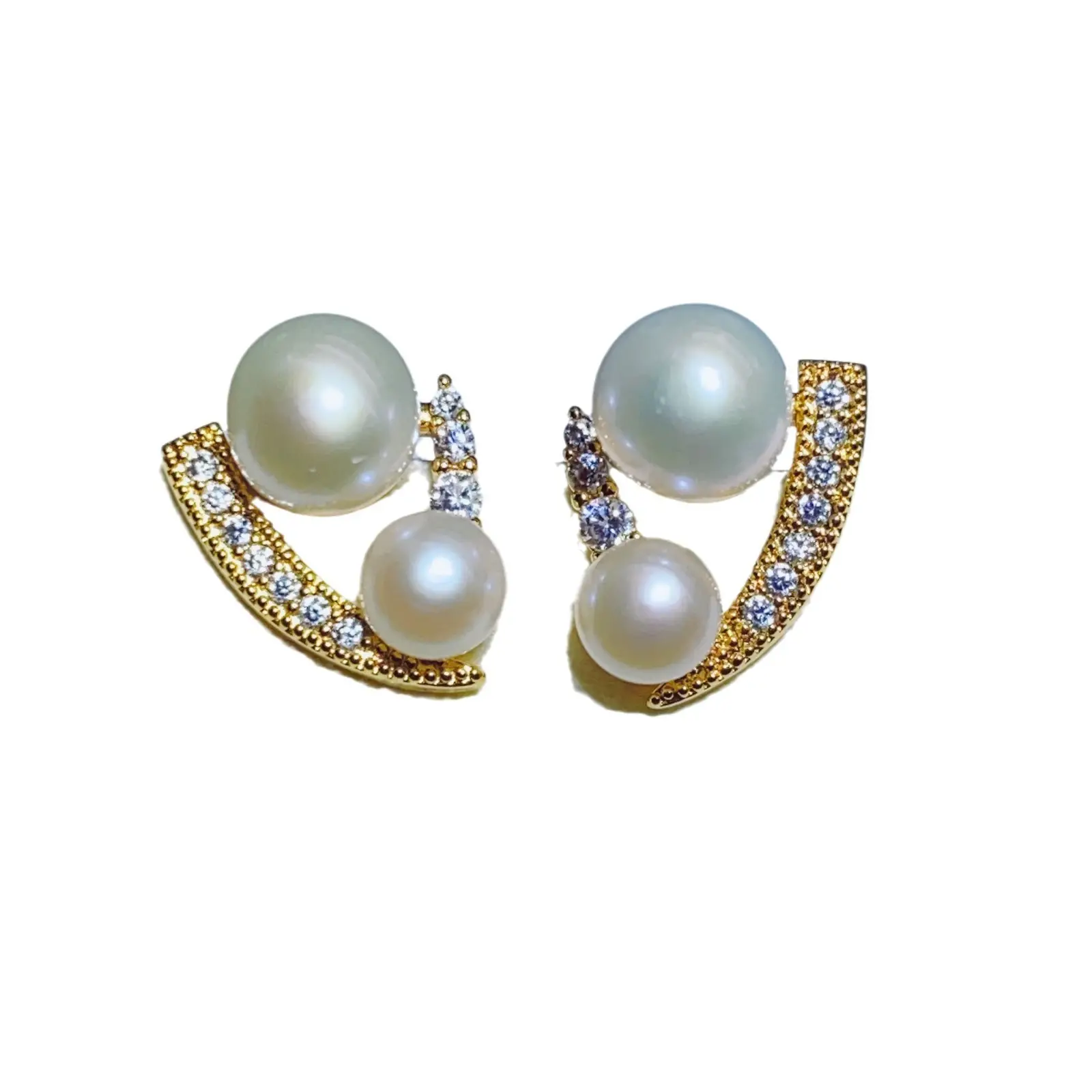 Zhuji Pearl Earrings 5-7MM Natural Freshwater Pearl 925 Silver - Image 6