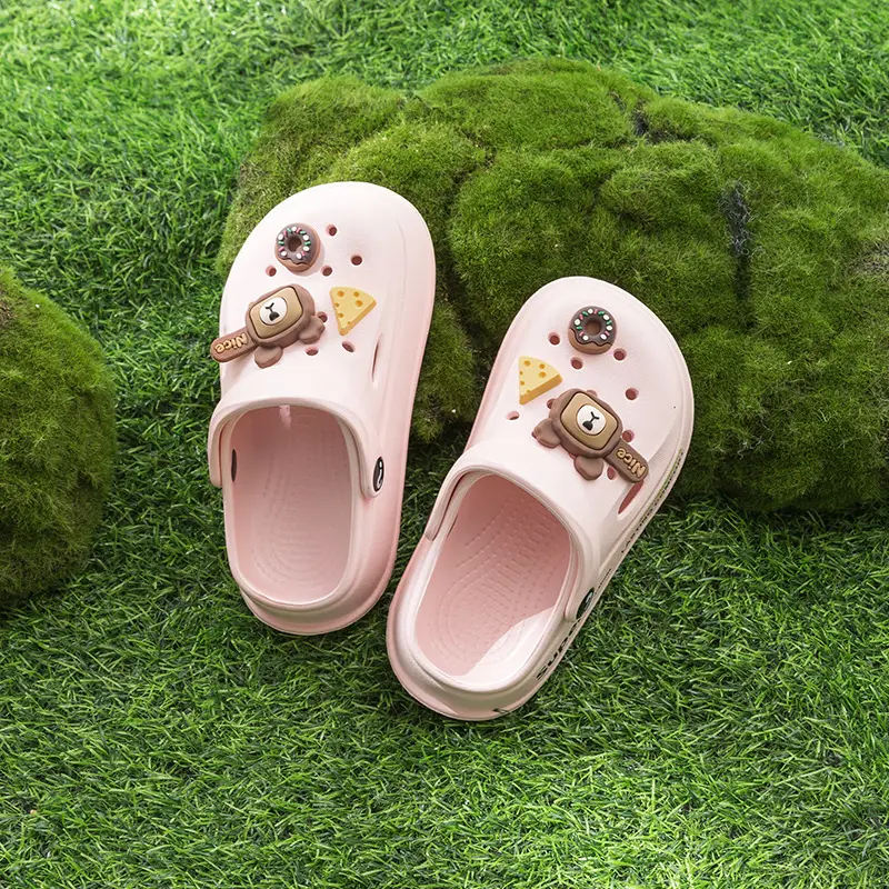 Children's Pink Cartoon Slippers Summer