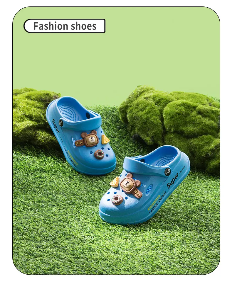 Children's Pink Cartoon Slippers Summer — feature 14